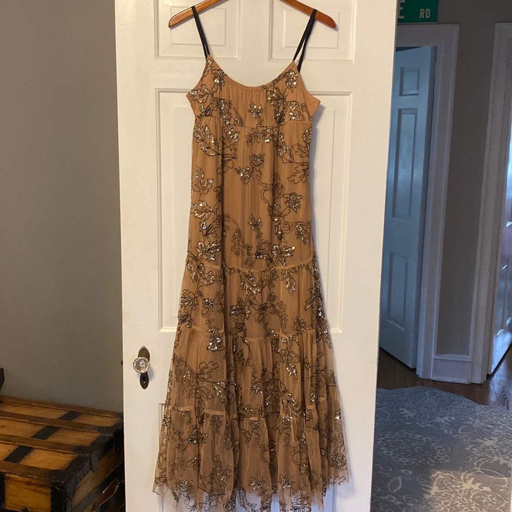Anthropologie maxi dress
